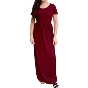 Daily Ritual Scoop Neck Maxi Dress